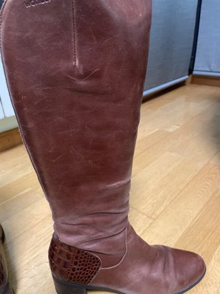 Botas altas Wonders piel marrón talla 40