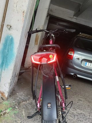 Bicicleta Orbea Eléctrica Paseo Rosa