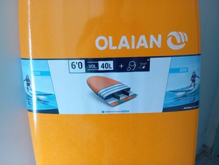 Tabla surf espuma Olaian 6'0 40L