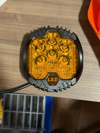 Soporte para Faro KTM LED Naranja