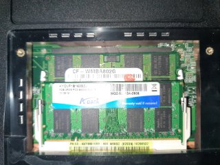 4Gb (2x 2GB) DDR2 SODIMM PC2-6400 800MHz RAM