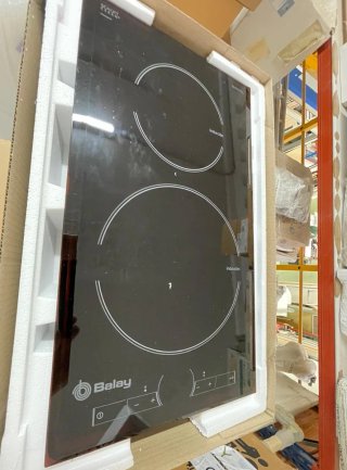 Vitrocerámica Inducción Balay 2 fuegos.