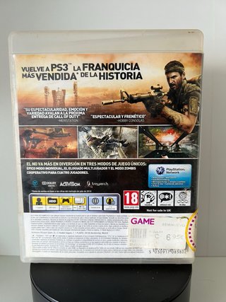 Pack Call of Duty Black Ops y Black Ops III PS3