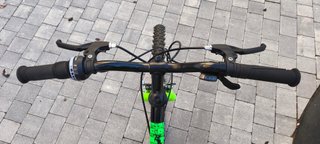 Bicicleta 24 Negra y Verde