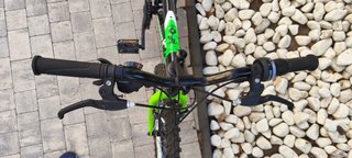 Bicicleta 24 Negra y Verde