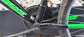 Bicicleta 24 Negra y Verde