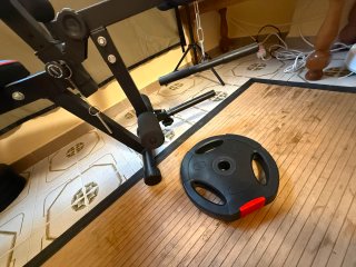 Banco Multifuncional Plegable Gym 200kg