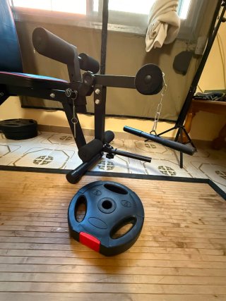 Banco Multifuncional Plegable Gym 200kg