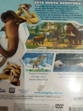 COLECCIÓN de ICE AGE 2 y 3 (Español) para PS2