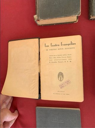 Lote Libros Religiosos Antiguos
