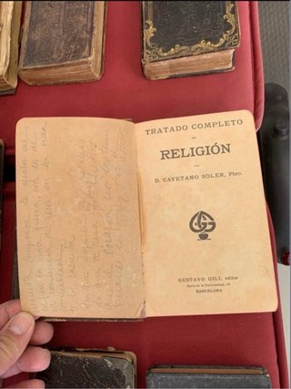 Lote Libros Religiosos Antiguos