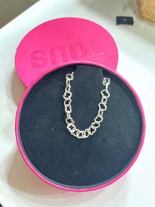 Pulsera Tous Carrusel Pequeña Plata