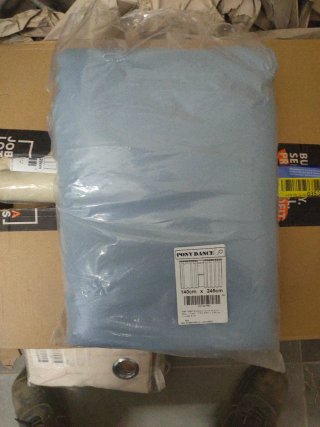 Tende Opache Termiche Blu 245x140cm a Barra o Barra