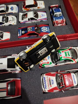 Colección coches Scalextric Rally Míticos Completa