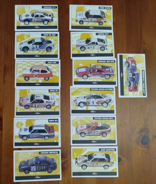 Colección coches Scalextric Rally Míticos Completa