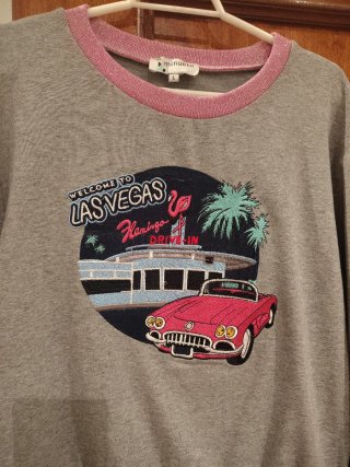 Sudadera Minueto Las Vegas Coche Rosa