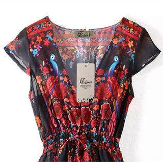 VESTIDO VINTAGE - VARIAS TALLAS - NUEVO