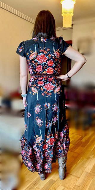 VESTIDO VINTAGE - VARIAS TALLAS - NUEVO