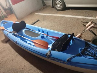 Kayak rígido BIC 3 plazas