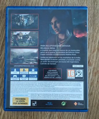 Uncharted: El Legado Perdido PS4
