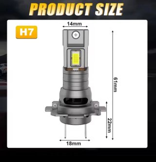 Bombillas LED H7 (2 unidades)