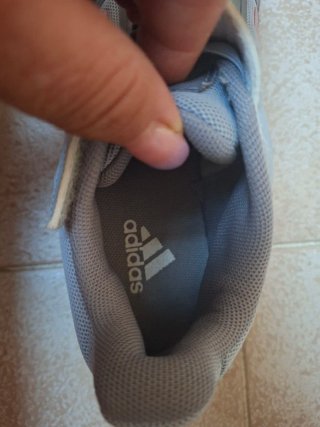 Scarpe Adidas Bambino Grigie Rosa 33