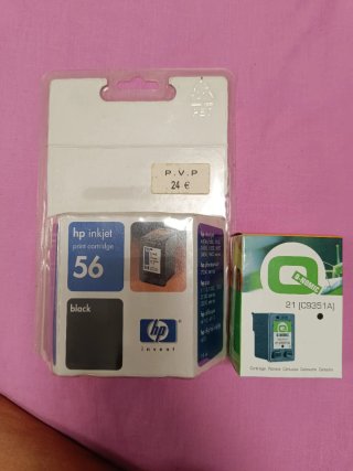 Cartucho Tinta HP 56 Negro y Q-Nomic 21(C9351A)