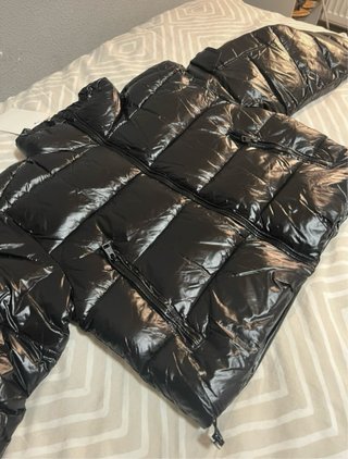 Abrigo negro mujer Talla M