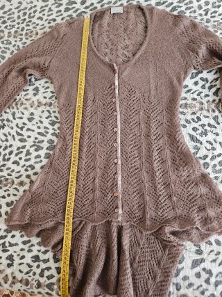 Cardigan Stefanel beige taglia M
