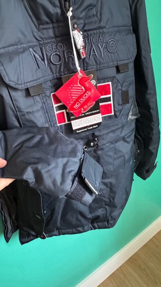 Parka Geographical Norway Niño Azul XS