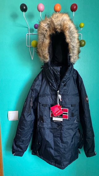 Parka Geographical Norway Niño Azul XS