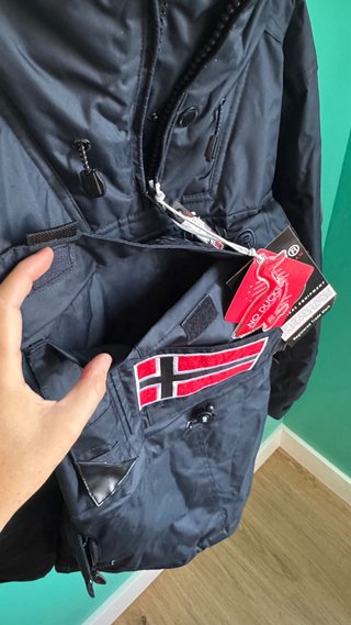 Parka Geographical Norway Niño Azul XS