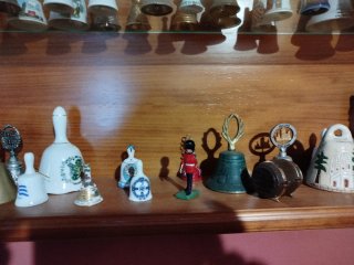 Colección de campanas decorativas