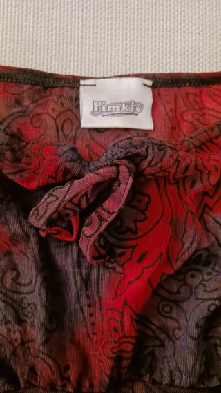 Top vintage Pimkie mesh grunge Tg S