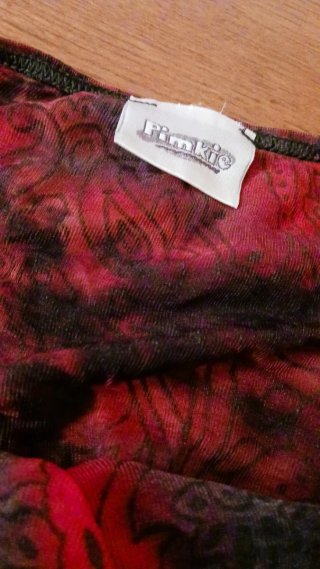 Top vintage Pimkie mesh grunge Tg S