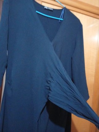 Vestido Zara Negro Talla M