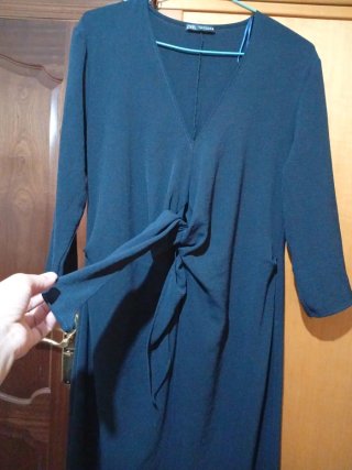 Vestido Zara Negro Talla M