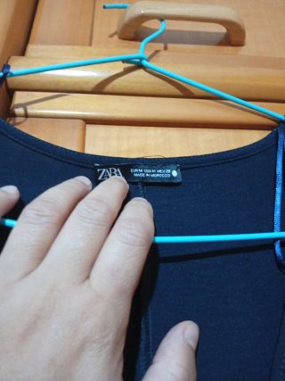 Vestido Zara Negro Talla M