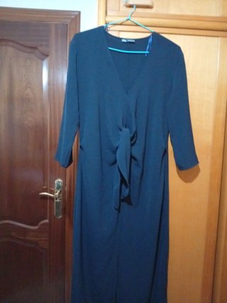 Vestido Zara Negro Talla M