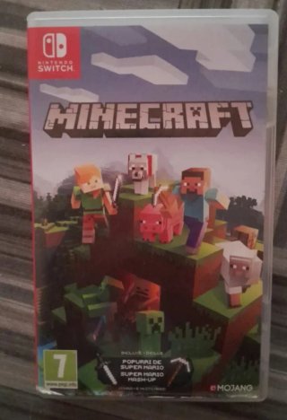 Pack Nintendo Switch + 4 Joy-Cons y minecraft