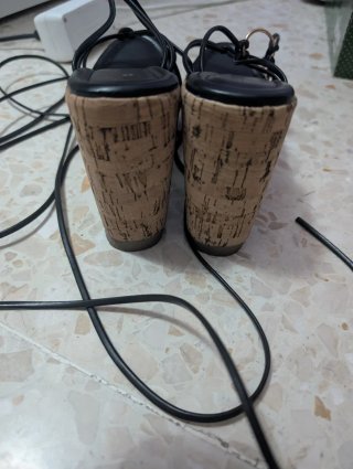 Sandalias tacón de cuña