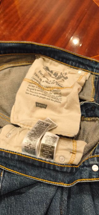 PANTALÓN LEVI'S 502, HOMBRE, AZUL MEDIO, W32 L32.