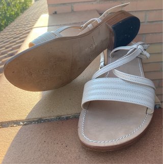 Sandalias artesanales de piel Ciro Ricci italiana