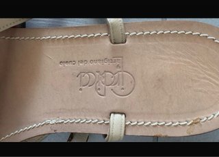Sandalias artesanales de piel Ciro Ricci italiana