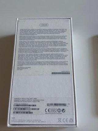 iPhone 7 Plus Blanco/Dorado 128GB