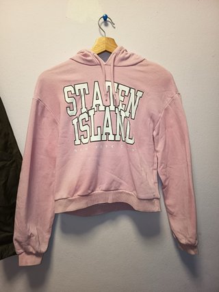 Sudadera rosa Staten Island New York
