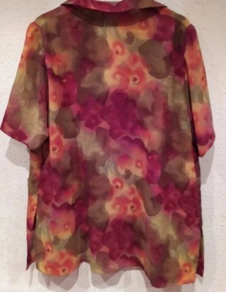 Blusón estampado floral Talla 54