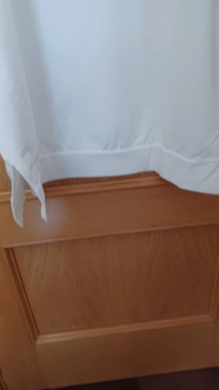 Vestido sudadera blanco con letra E