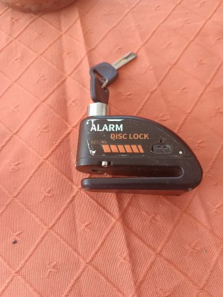 Candado Alarma Disco Moto