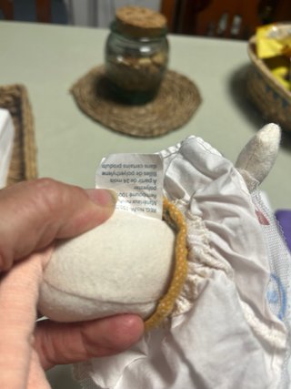 Muñeca de trapo con vestido de tul Moulin